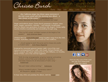 Tablet Screenshot of christaburch.com